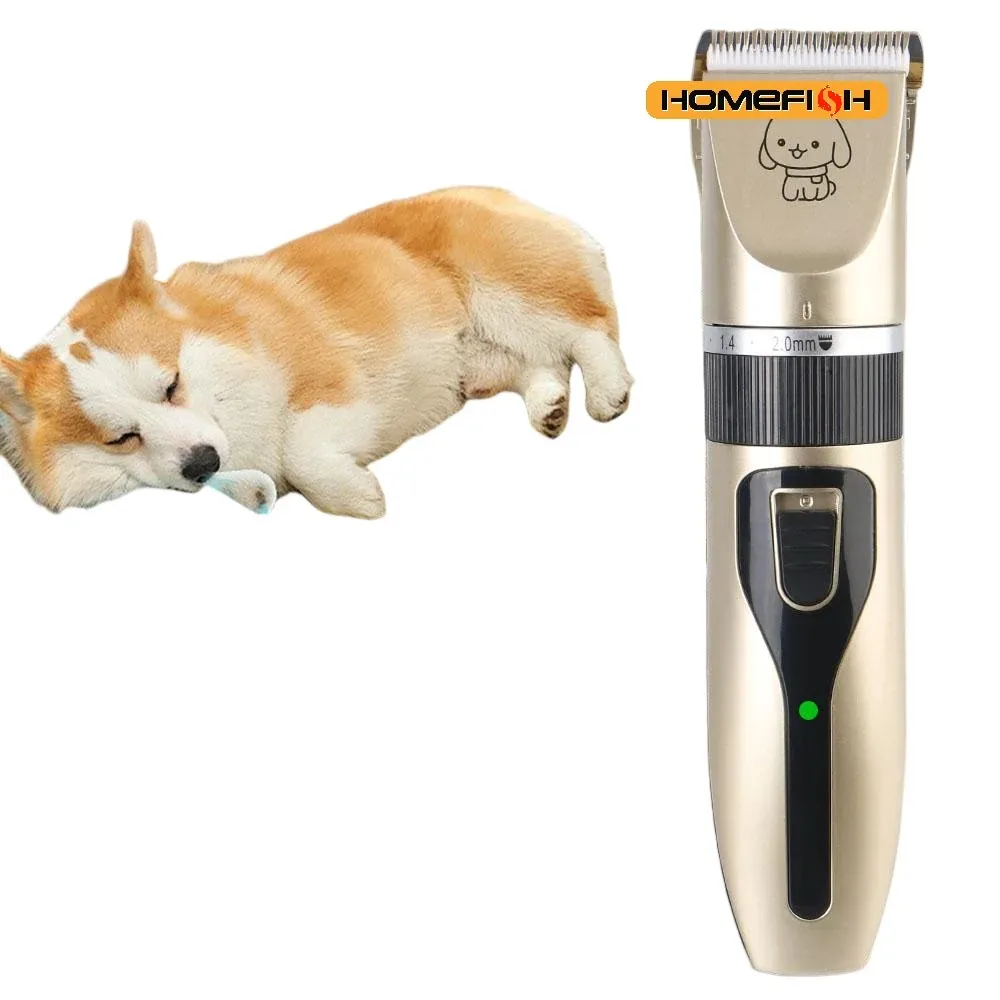 Electric Pet Hair Clipper Grooming Trimmer Shaver Set for Dog Cat Rabbit Puppy Pet Grooming Supplies - Image 5