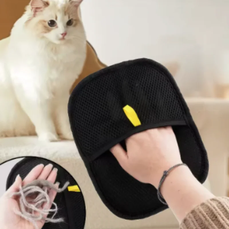 Pet Grooming Gloves for Dogs And Cats Hair Remover Brush Kitten Cleaning Glove Sofa Carpet Clothes Pet Hair Removal Pet Supplies - Image 2