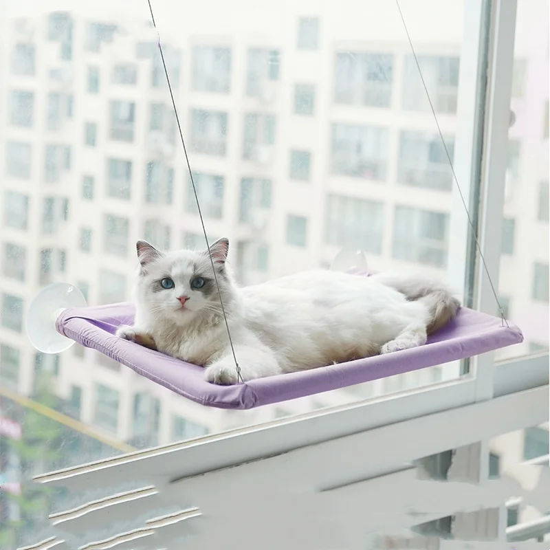 New pet cat hammock hanging cat bed bearing 20 kg comfortable sunny window seat kitten rock climbing frame pet supplies - Image 4