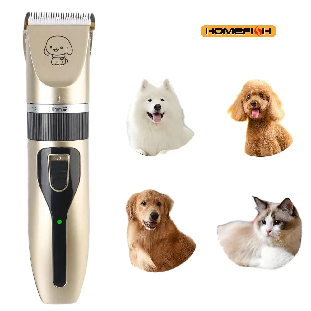 Electric Pet Hair Clipper Grooming Trimmer Shaver Set for Dog Cat Rabbit Puppy Pet Grooming Supplies - Image 6